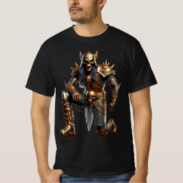 Golden Metal Sting Man  T-shirt