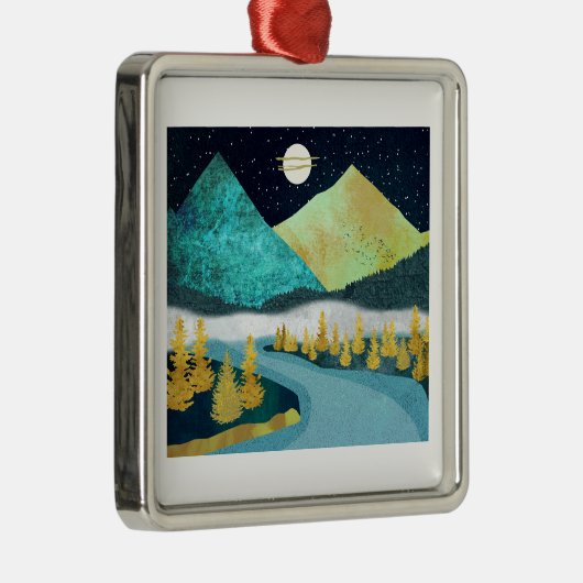 Golden Metalen Ornament (Rechts)