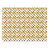 Golden Metallic Cherries Pattern Tafelkleed (Voorkant (Horizontaal))