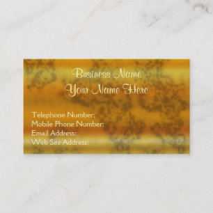 Golden Metallic-effect III-Visitekaartjes Visitekaartje