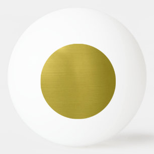 Golden Metallic Pingpongbal