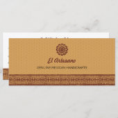 Golden Mexicaans Roos Gift (Voorkant / Achterkant)