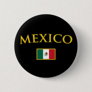 Golden Mexico Ronde Button 5,7 Cm