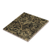 Golden Midnight Creation - Tegeltje (Zijkant)