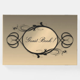 Golden Mirror Fantasy Huwelijksgastenboek Gastenboek