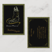 Golden Mode Stylist Visitekaartje (Voorkant / Achterkant)