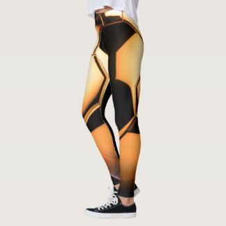 Golden Modern-Leggings Leggings