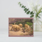 GOLDEN MOMENTEN-Drie is een kruid Briefkaart (Staand voorkant)