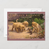 GOLDEN MOMENTEN-Drie is een kruid Briefkaart (Voorkant / Achterkant)