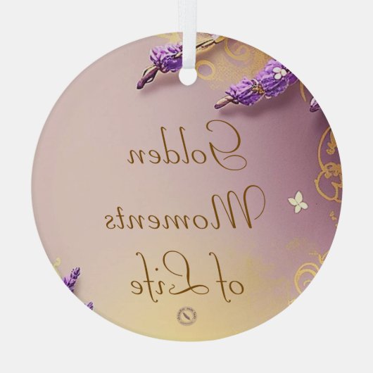 Golden Moments Ornament Schmidt Stationery (Achterkant)