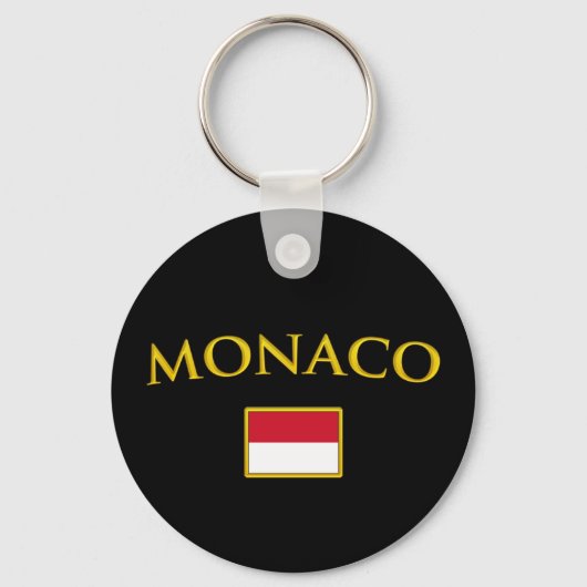 Golden Monaco Sleutelhanger (Voorkant)