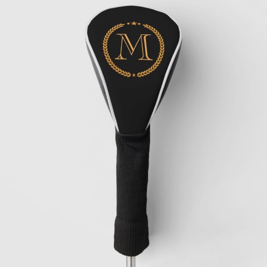 Golden Monogram Golfheadcover (Voorkant)