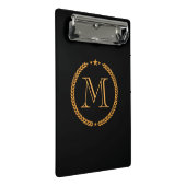 Golden Monogram Mini Klembord (Schuin)
