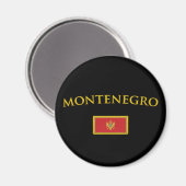 Golden Montenegro Magneet (Voorkant / Achterkant)