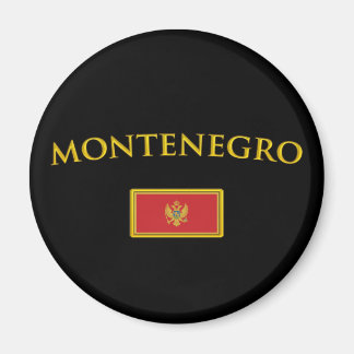 Golden Montenegro Magneet