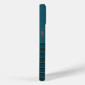 Golden Moon & Bunny op Blauwgroen iPhone / iPad-ho Case-Mate iPhone Case (Achterkant / Rechts)