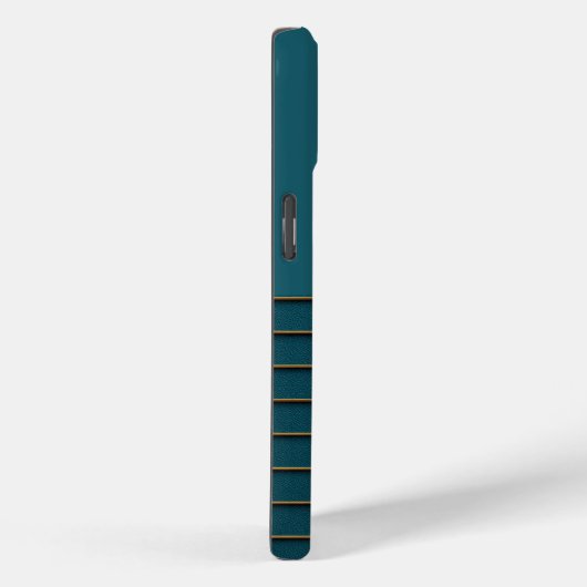 Golden Moon & Bunny op Blauwgroen iPhone / iPad-ho Case-Mate iPhone Case (Achterkant / Rechts)