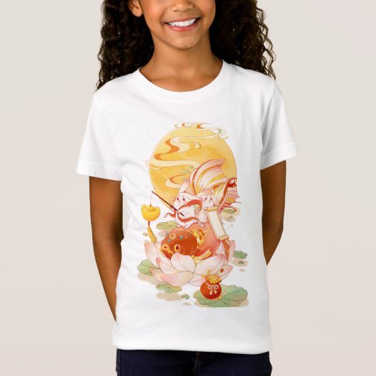 Golden Moon Harmony Kinderen T-shirt (Voorkant)