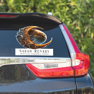 Golden Moon Lunar Teacher Coach Spiritueel Sticker