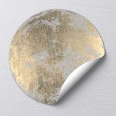 Golden Moon Ronde Sticker