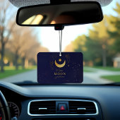 Golden Moon With Hands Personalized Luchtverfrisser