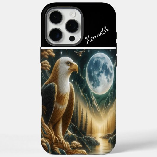 Golden Moonlit River Case-Mate iPhone Case (Achterkant)