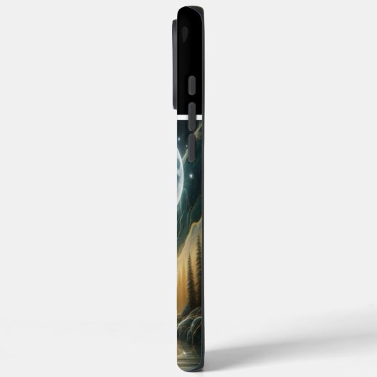 Golden Moonlit River Case-Mate iPhone Case (Achterkant / Links)