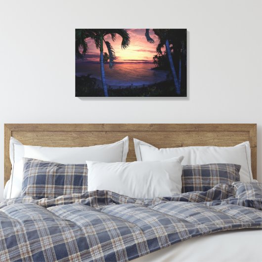 Golden Morning Canvas Afdruk (Insitu (Slaapkamer))