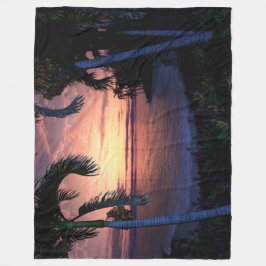 Golden Morning Fleece Deken