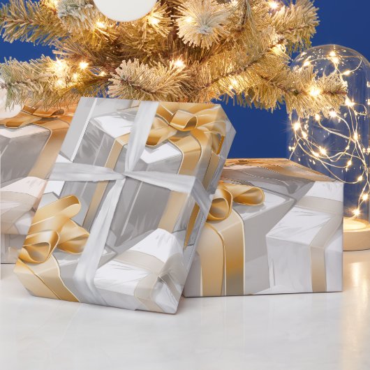 Golden Morning Gifts Wrapping Paper Cadeaupapier (Feestdagen)