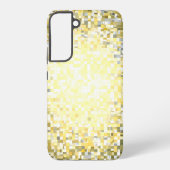 Golden Mosaic Glow Samsung Galaxy Hoesje (Achterkant)