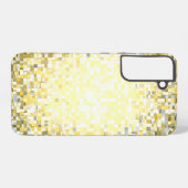 Golden Mosaic Glow Samsung Galaxy Hoesje (Achterkant horizontaal)