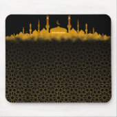 Golden Mosque Silhouette Muismat (Voorkant)