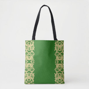 Golden Moss Tote Bag