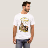 Golden Motor Bike T-shirt (Voorkant volledig)