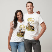 Golden Motor Bike T-shirt (Unisex)