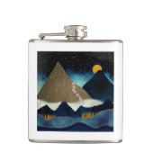 Golden Mountain Heupfles (Voorkant)