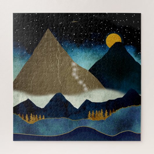 Golden Mountain Legpuzzel (Verticaal)