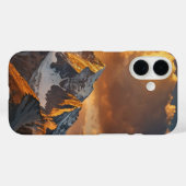 Golden Mountain Peaks Case-Mate iPhone Case (Achterkant (horizontaal))