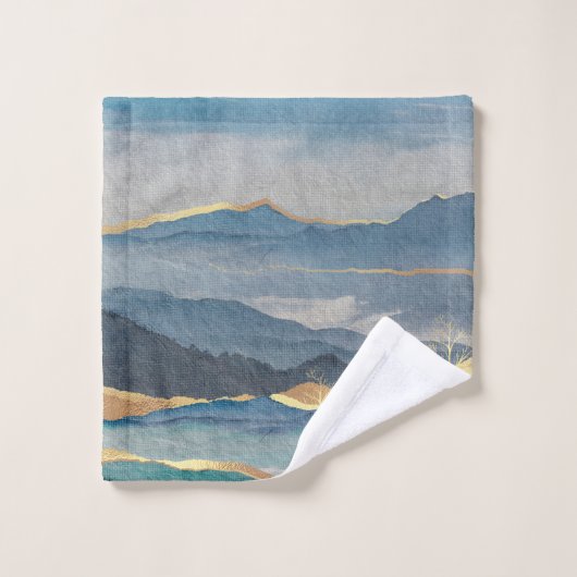 Golden Mountain Persoonlijk Bad Handdoek (Wasdoekje)