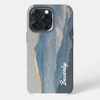 Golden Mountain Persoonlijk iPhone 13 Pro Hoesje