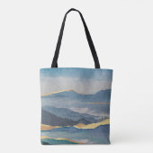 Golden Mountain Persoonlijk Tote Bag (Achterkant)