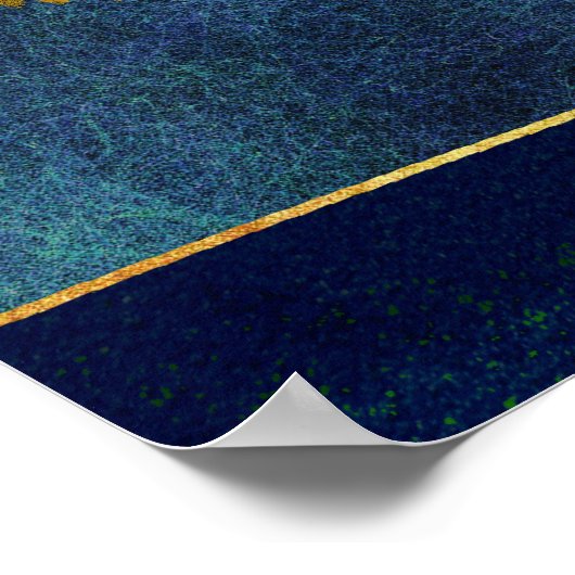 Golden Mountain Poster (Hoek)