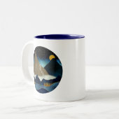 Golden Mountain Tweekleurige Koffiemok (Voorkant links)