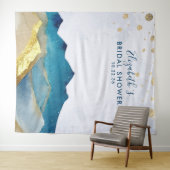 Golden Mountain Vrijgezellenfeest Foto Booth-achte Wandkleed (In Situ (horizontaal))