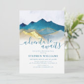 Golden Mountains Adventure wacht op Pensioen Kaart (Staand voorkant)