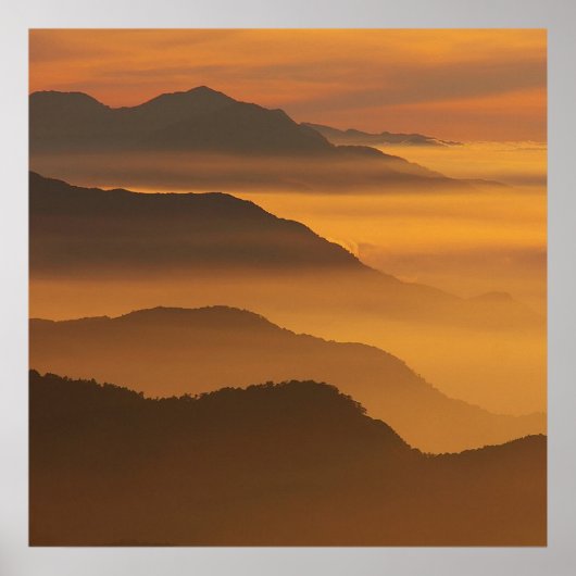Golden Mountains Poster (Voorkant)