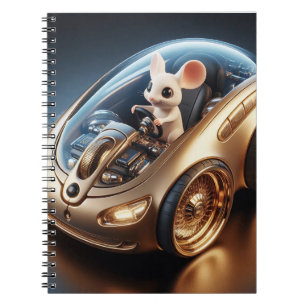 Golden Mouse-Mobile: de missie van een kleine muis Notitieboek