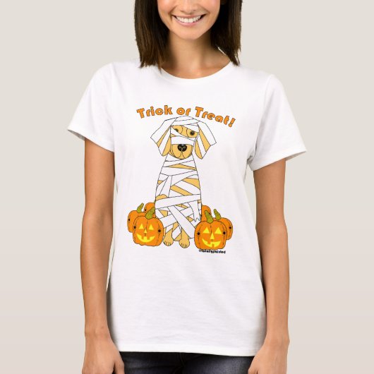 Golden Mummy T-shirt (Voorkant)
