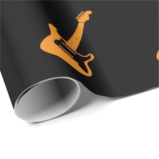 Golden Music Note Classic Cadeaupapier (Rol Hoek)